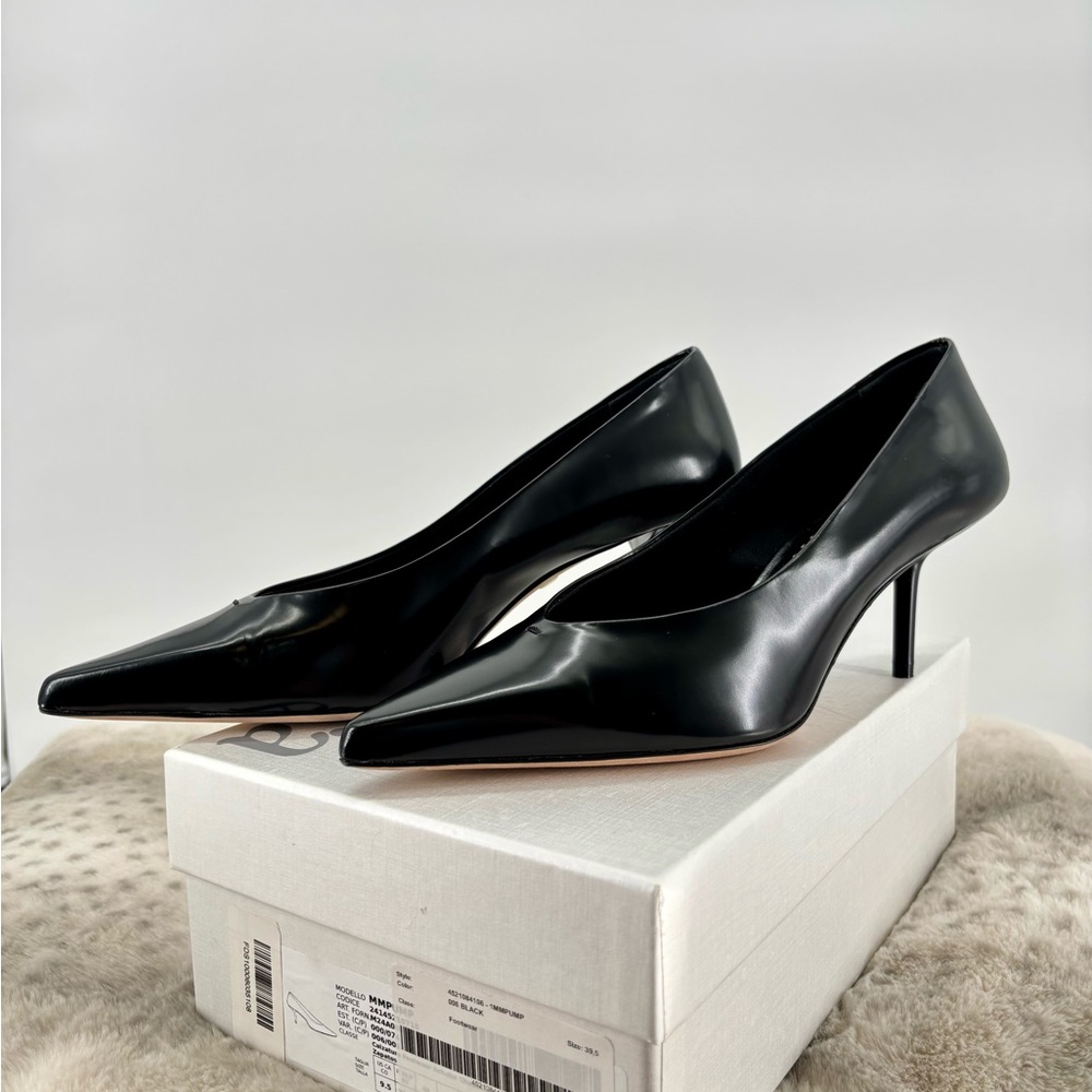 MaxMara Calfskin Leather Court Pumps - US 9.5/ IT 39.5 / NIB / Retail $825.00
